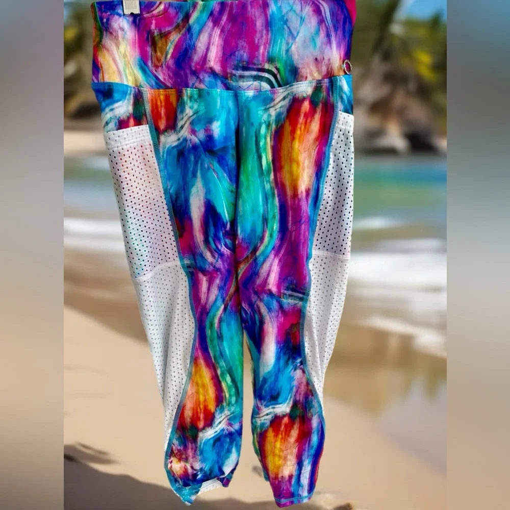 NWT Bluefish🐠set capris leggings and top - Picture 12 of 14